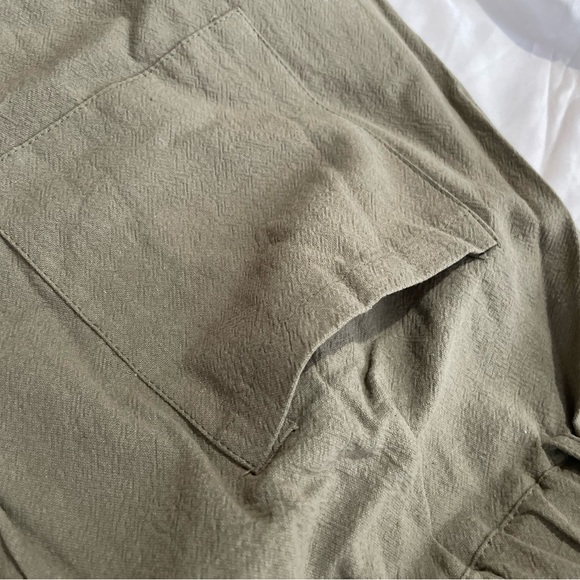 Women's Olive Khaki Pants - Picture 10 of 13